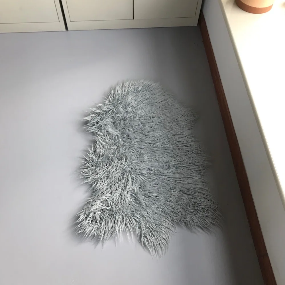 Bedroom faux fur Rugs Fluffy Rug Home Decorative Shaggy Carpet