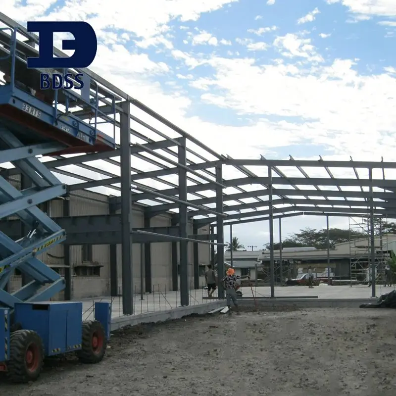 
Light Prefab Metal Steel Warehouse Structure 