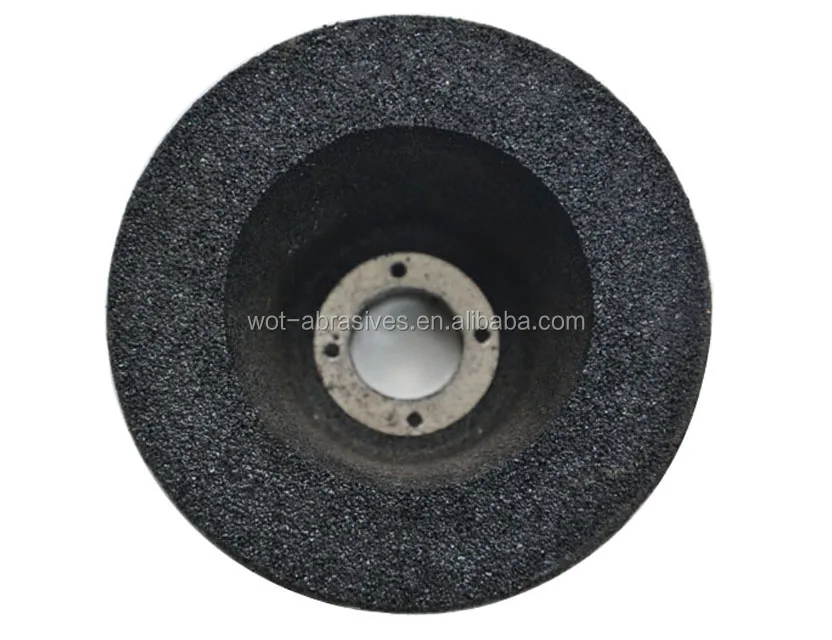 Resin Abrasive Silicon Carbide Cup Stone Grinding Wheel For Metal