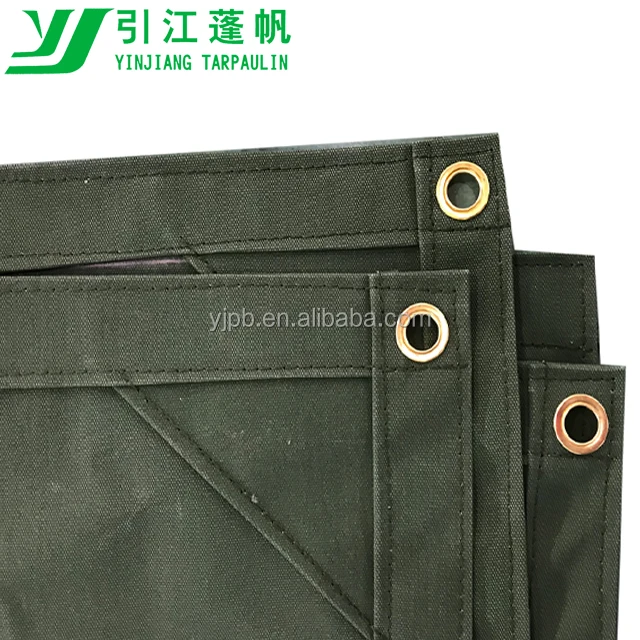 Waterproof cotton duck canvas