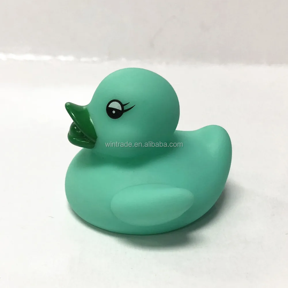 
Bright Color Duck Customize Logo Mini Rubber Toy PVC Duck 