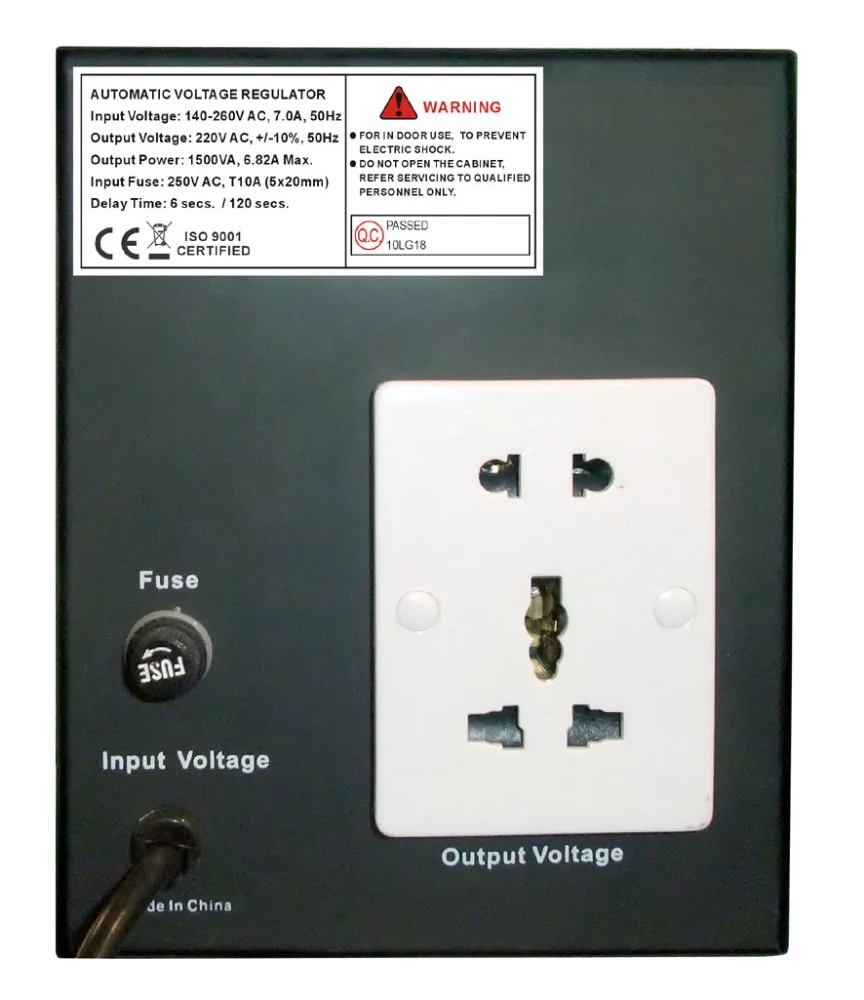 2000watt 120v 220v automatic voltage stabilizer/regulator with avr surge protection for car house appliances