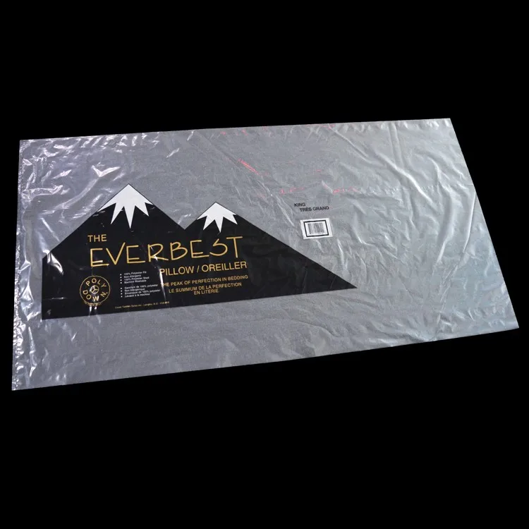 Wholesale Clear Plastic Recycled Ldpe Gravure Printing pillow packaging bag