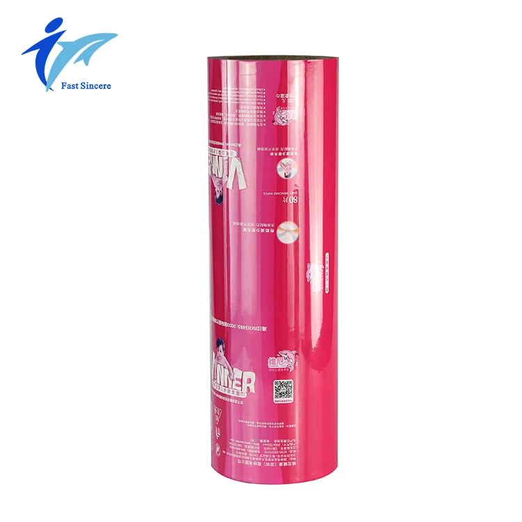 Индивидуальные материал влажные салфетки рулонов пленки упаковка для ребенка