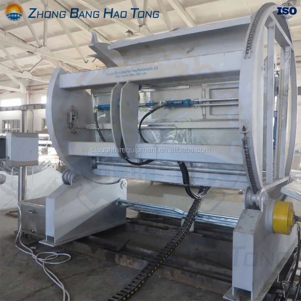 High Safety Halal Cattle slaughter  machine Rotary Ritual Killing Box