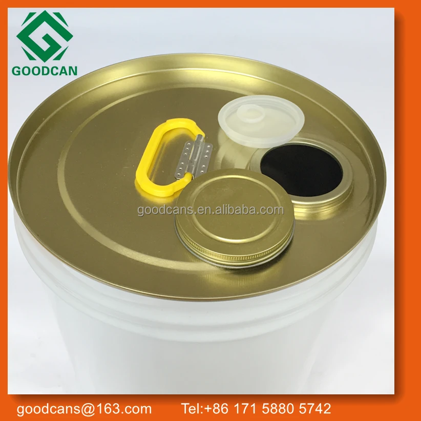 
2021wholesale Anti-corrosion white coating 20 L paint can drum for chemical product 