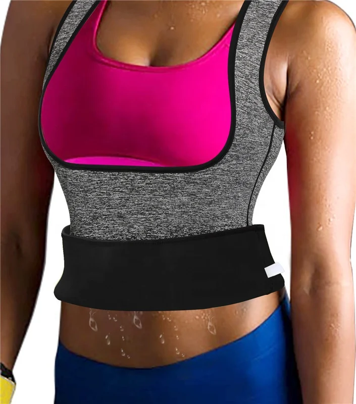 Sachimart Neoprene Women Body Shaper Waist Cincher Sweat Sauna Suit For Fat Burning Weight Loss