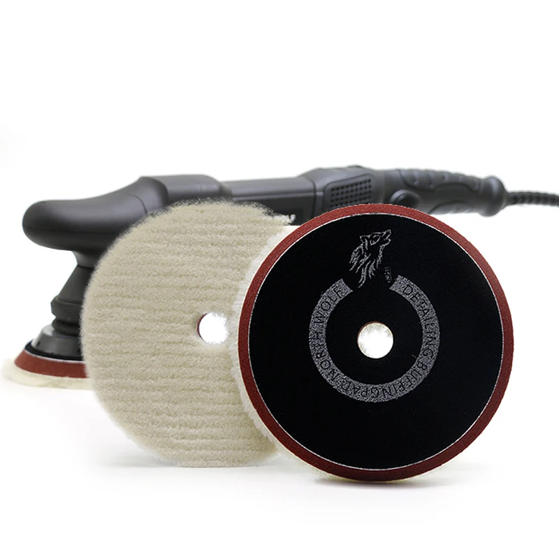 Оригинальная полировальная накладка OEM из овечьей шерсти, полировальная вата для автомобиля
