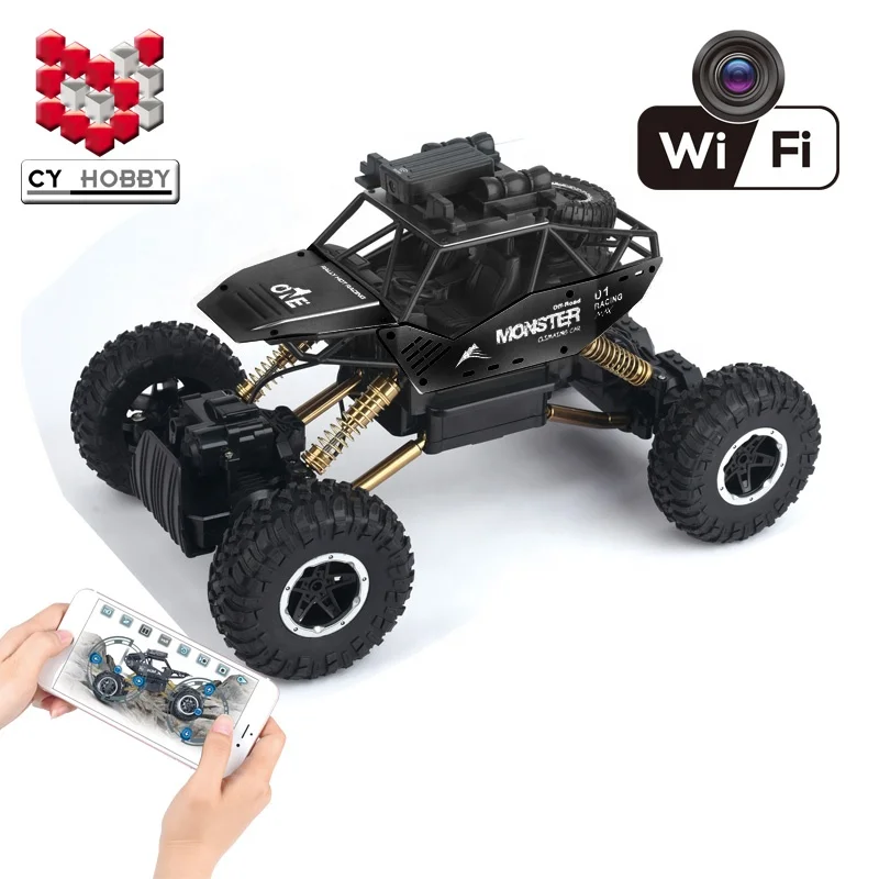 1:14 scale climbing off-road vehicle radio control toys rc car with WIFI camera