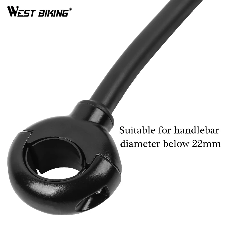 WEST BIKING MTB Mirror Cycling Frame Tires Mirror Aluminium Other Bicycle Accessories Bike Cycling Bicicleta Rearview Mirror