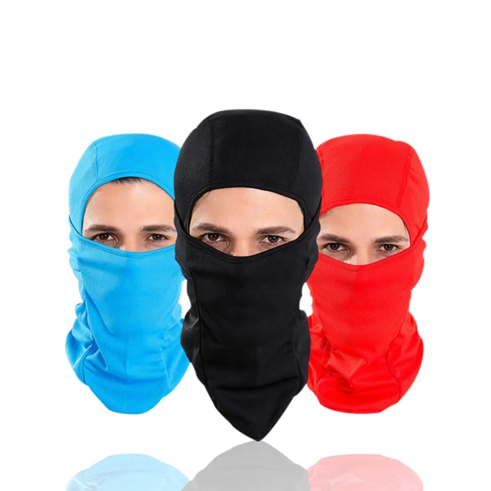 Hot Sale New Outdoor Cycling Face Mask Motorcycle Game Equipment Balaclava Riding Wind-proof Dustproof CS Masked Hood Caps
