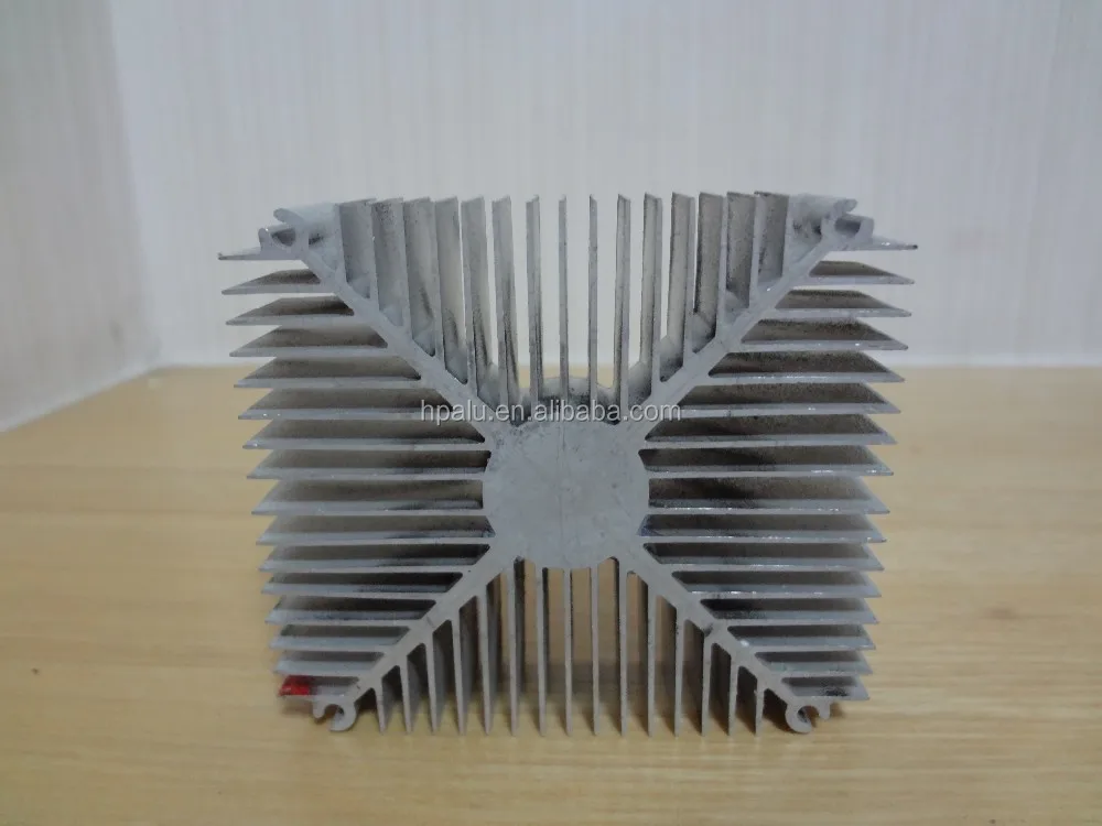 6000 Series extruded aluminum CPU heatsink profile