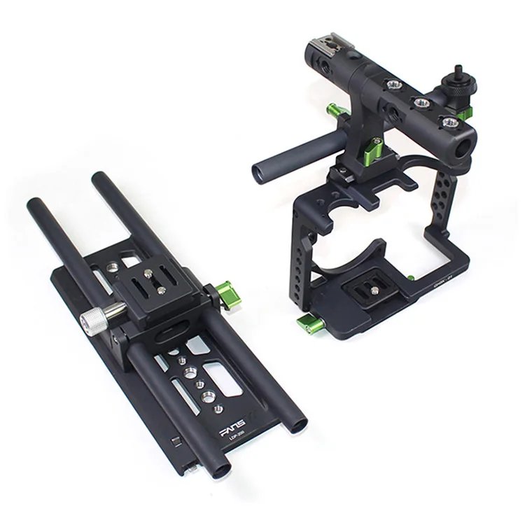 Quick release modular design GH5 GH5s GH4 camera cage with Arri dovetail
