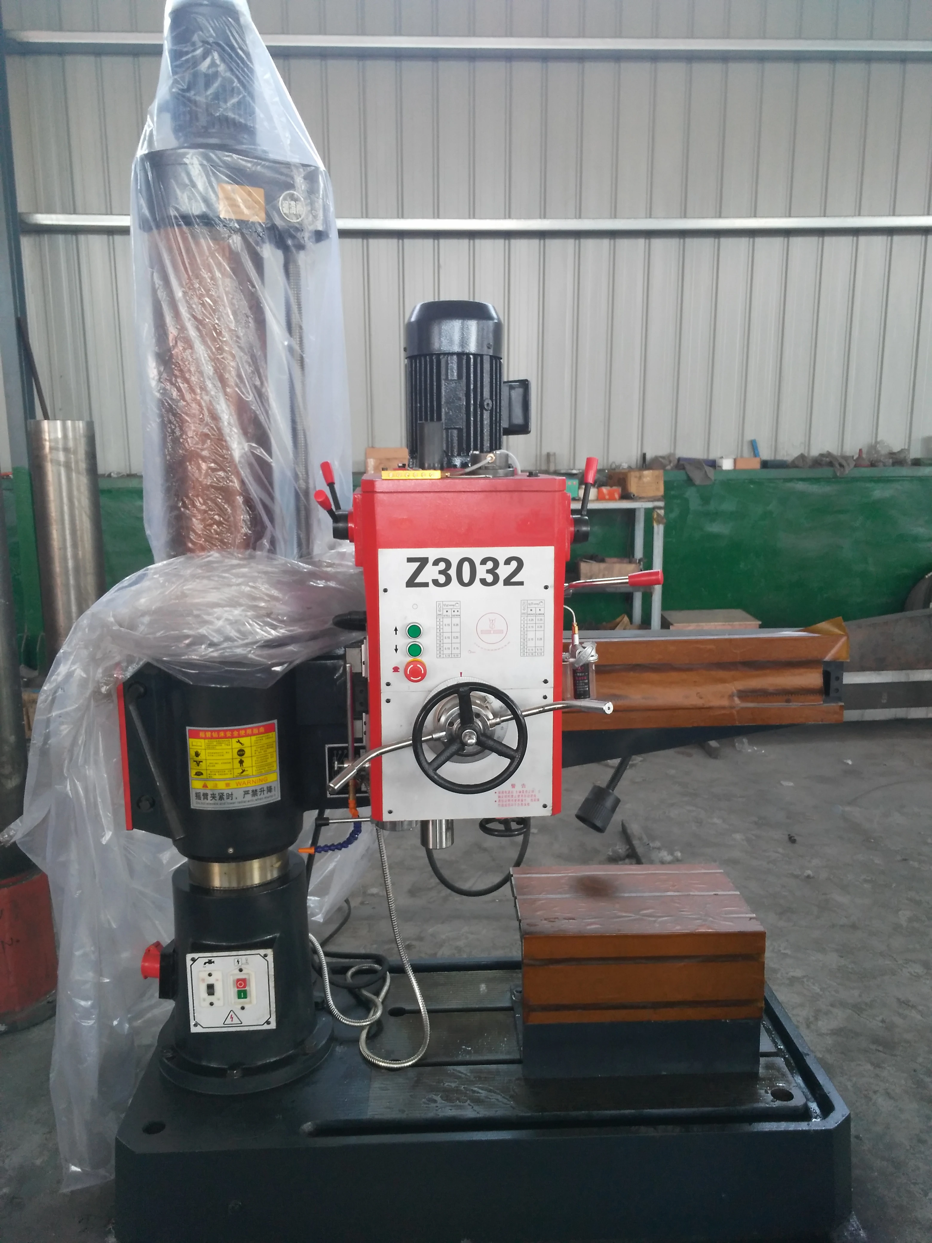 32mm radial drilling machine from Tengzhou