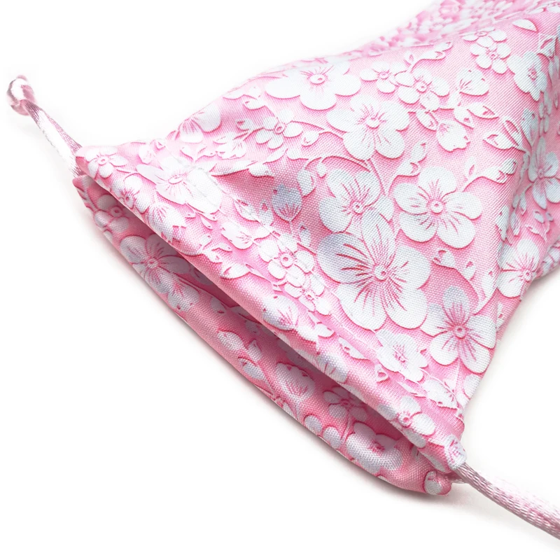 Custom Logo Printed Microfiber Drawstring Sunglasses Pouch Glasses Bag