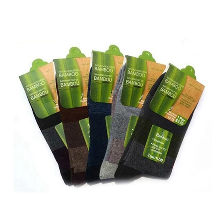 KT3-A809 thick socks bamboo socks 100% bamboo organic cotton wood fibre socks