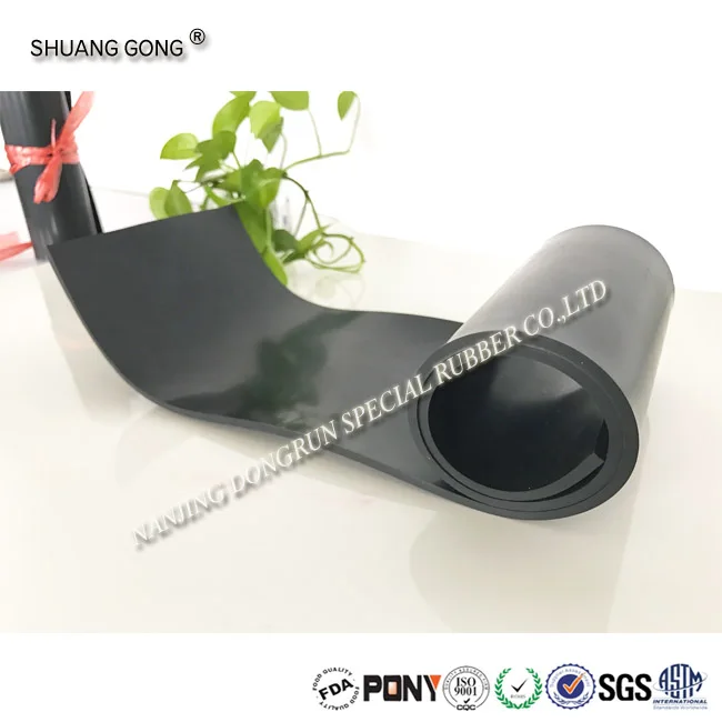 
 Недорогой лист/рулон натурального каучука nr  