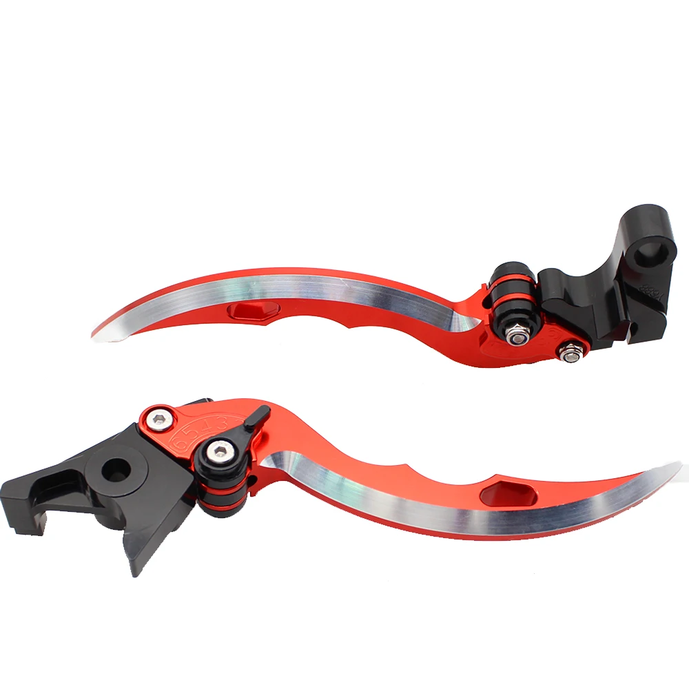 Universal blade type aluminum alloy T6061 anodized color clutch brakes clutch lever