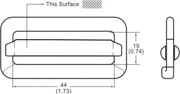 Top sale metal belt buckle wholesale in bag parts &accessories