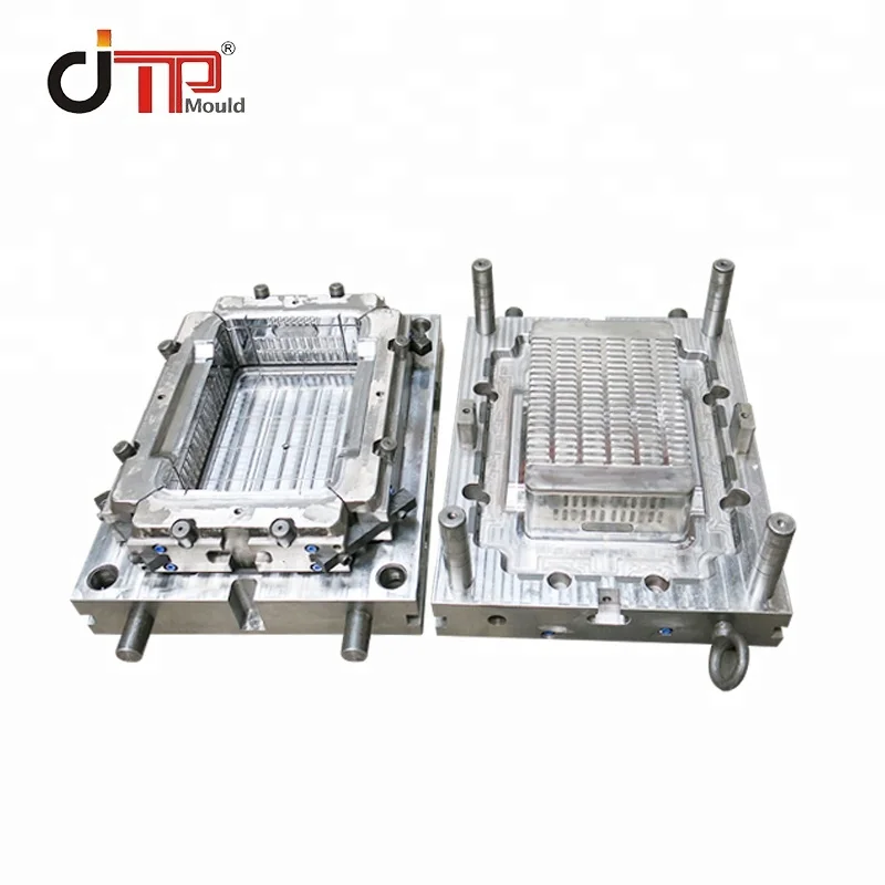Automatic Injection Mould for Production High Quality Stackable Plastic Injection Crate Mould