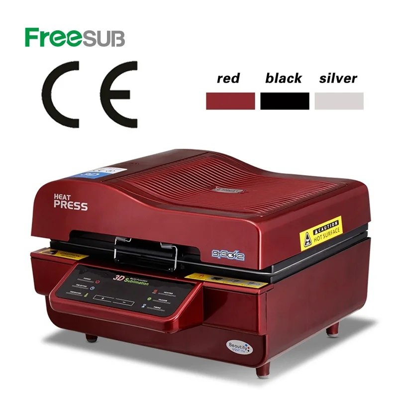 Freesub phone case printing machine 3d vacuum sublimation heat press machine ST3042