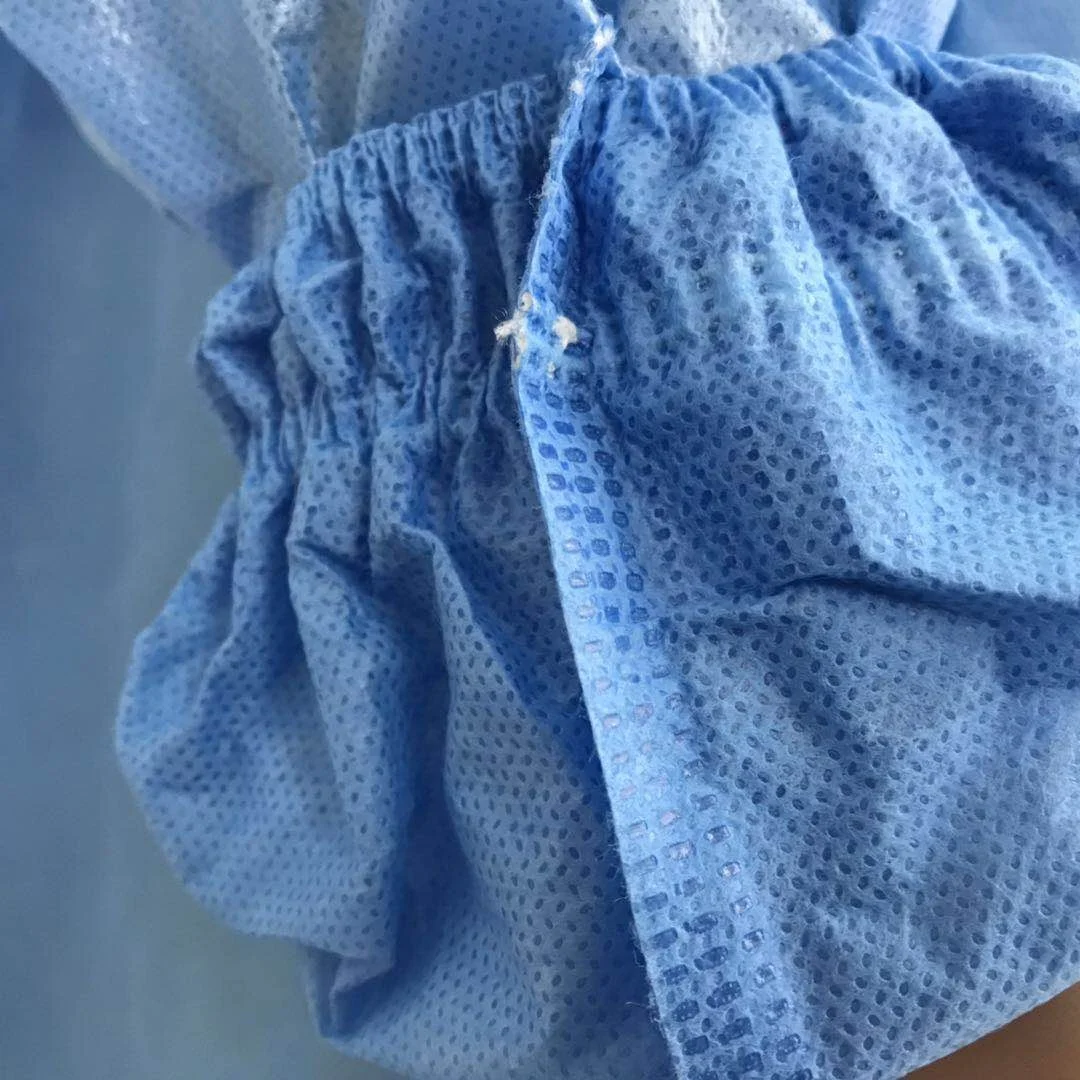 Ultrasonic Weld Disposable  Arm Sleeve SMS Nonwoven Sleeve Cover