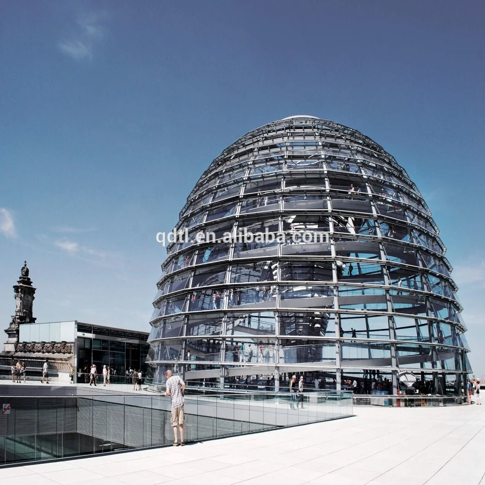 Легкий стальной навес с космической рамой недорогие школьные строительные проекты