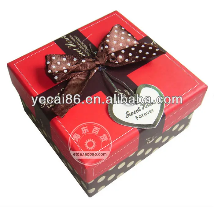 Китайский производитель пользовательских мини фантазии упаковочной коробки, небольшой эко-квадрат бумаги cake box