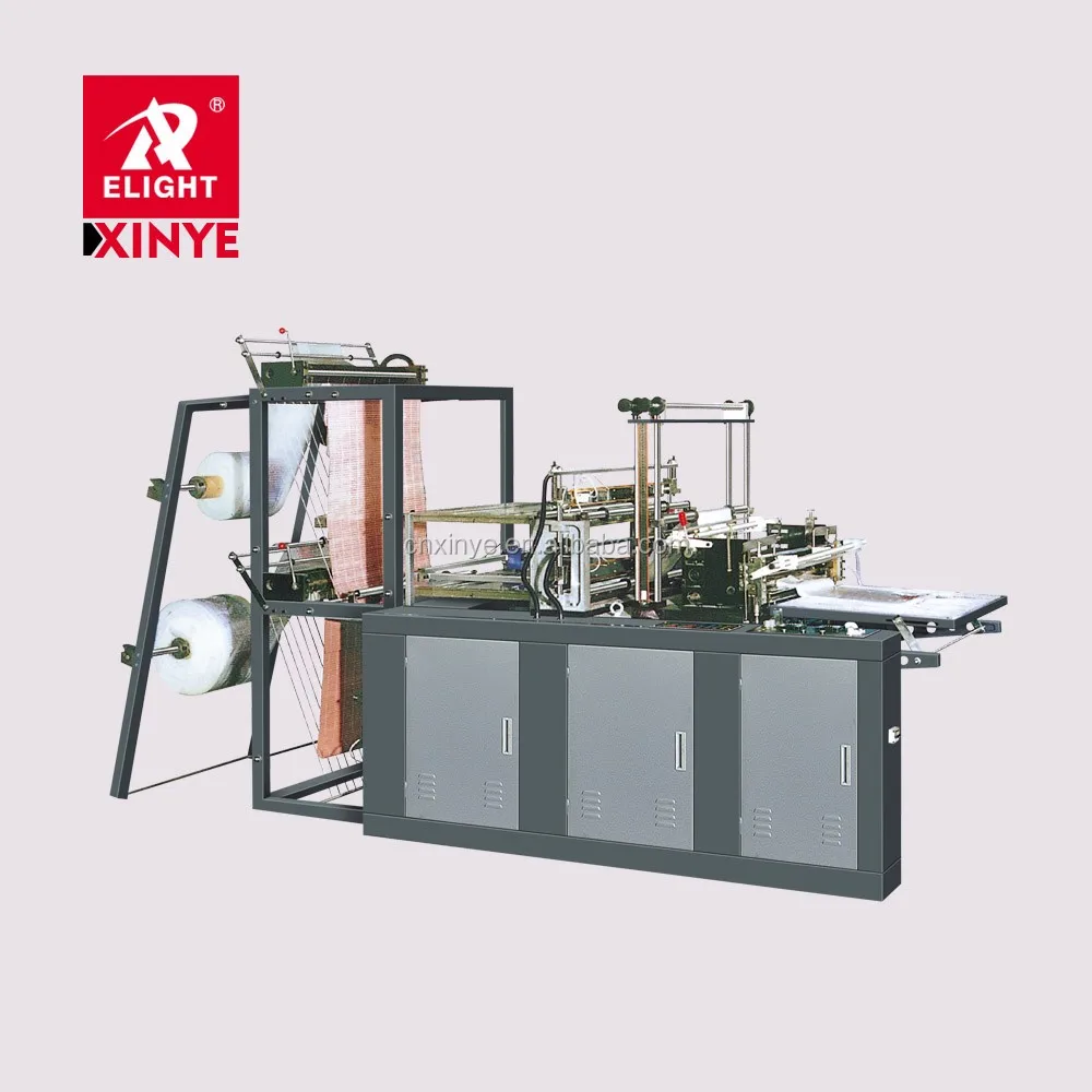 Supply PE bag making machine,PP Plastic bag producing machine,flat bag making machine