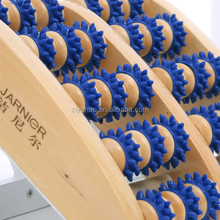 Wholesale Hot Selling Wooden Foot Massager Wooden Roller Stress Relief Body Massager