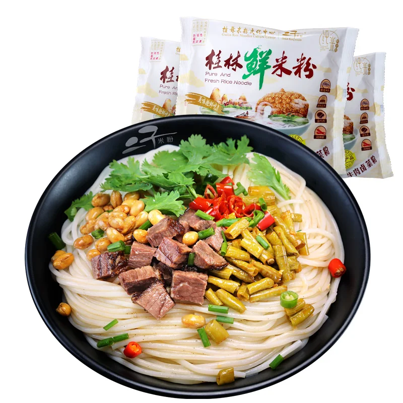 Chinese Wholesale Natural Rice Fresh Ramen Noodles 2019