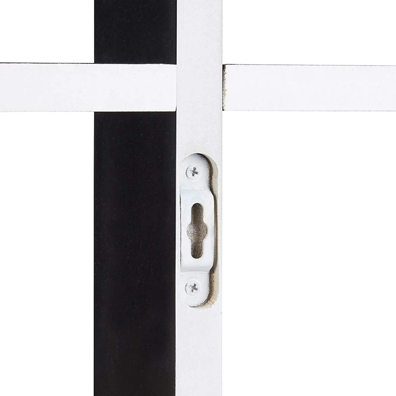 European home decoration living room furniture cross wood floating wall shelf