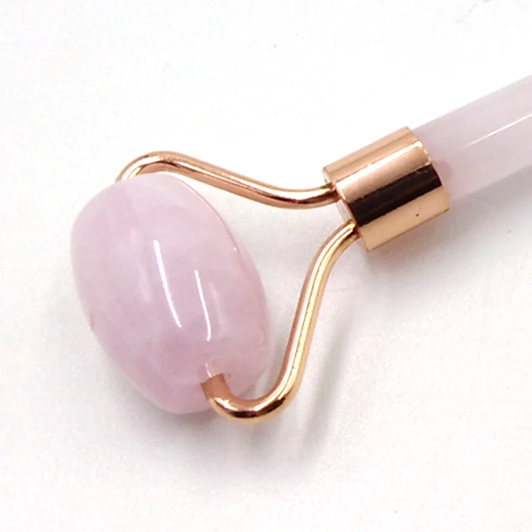 2018 new produce jade roller rose quartz pink jade stone