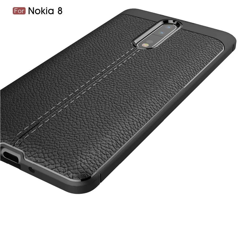 Новый завод прибытия ТПУ защитный мобильный телефон Обложка чехол для Nokia 8