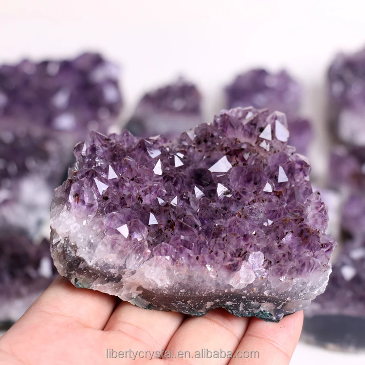 Wholesale Natural Amethyst Geode Crystal Quartz Amethyst Cluster Specimen for sale