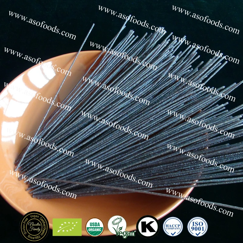 organic black rice gluten free vegan food packaged noodles pasta cila linguine spaghetti products production line bean nudels