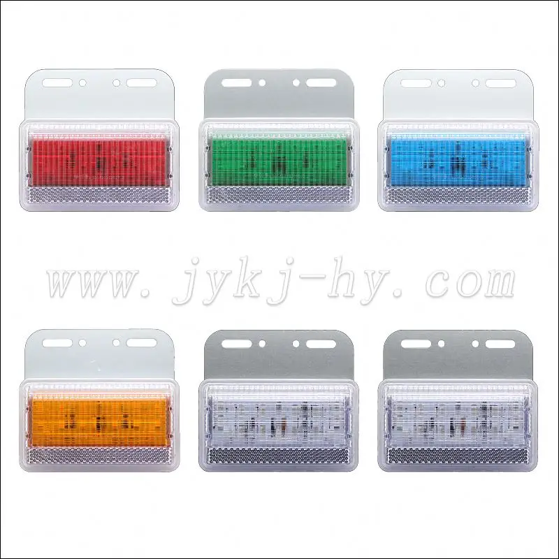 Factory Wholesale 12V/24V LED Truck Trailer Side Marker Lights