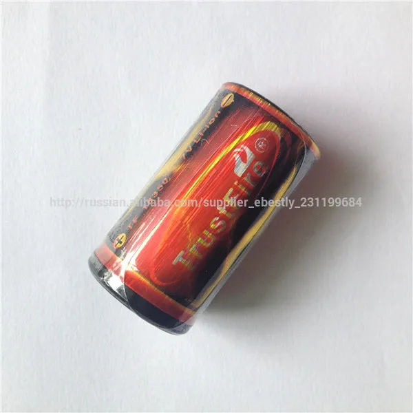 Trustfire 18350 1200 мач 3.7v литий-ионный лития дев аккумуляторная батарея бесплатная доставка оптовая 18350 добавить защитой п