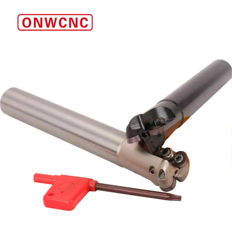 EMR TRS Round End Mill Lathe Tool Holder Milling Holder for RPMT carbide inserts