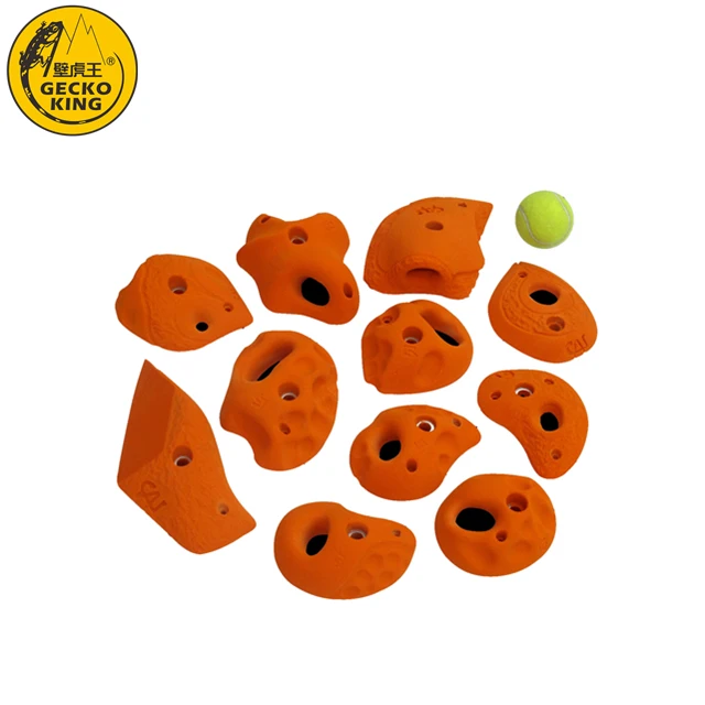 Durable Resin Indoor Rock Climbing Equipment Pocket Climbing Holds Points