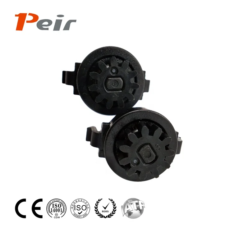 Home appliance hydraulic bi directional rotational damper plastic gear shift cylinder rotary damper