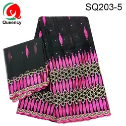 HF Embroidery Match Net Lace French Embroidered Lace Fabric Cotton African Swiss Voile Lace Fabric Austria