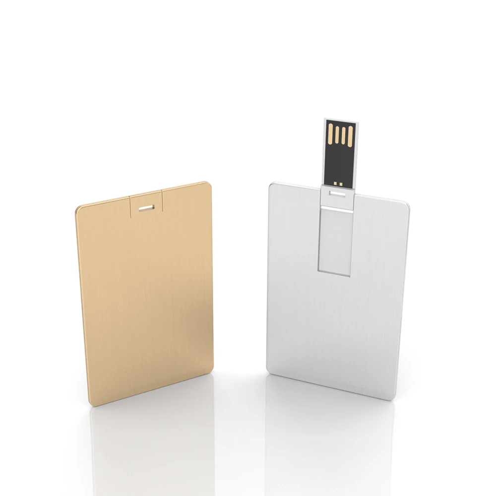  Пользовательские стильные подарки USB флэш-накопитель 2 ГБ 4 8 16 тонкий USB-накопитель для кредитной