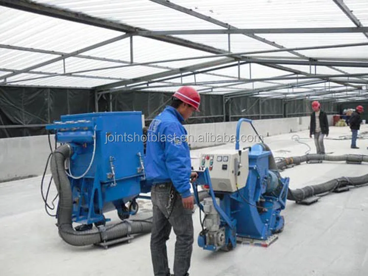 
floor paint/deck surface/ceramic tile shot blasting removal machine 