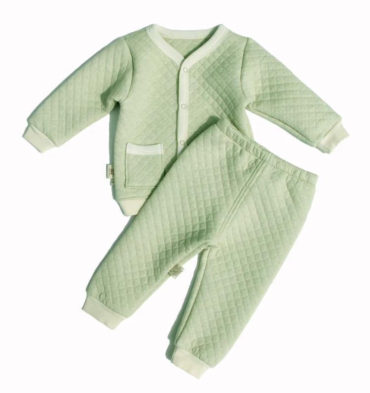 100% muslin cotton long underwear -long Johns sets