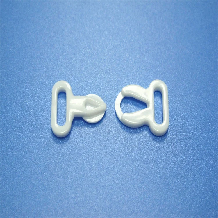 On Sale Wholesale different shaped Iron coated white hook and eye for bra With Good Product Quality