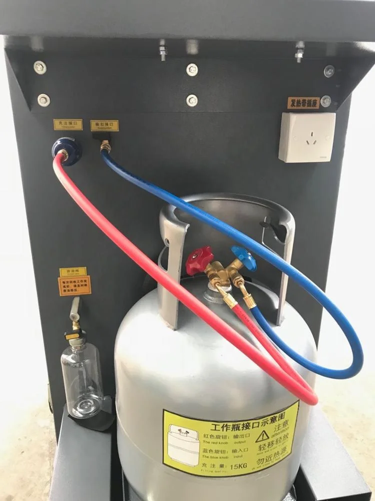 Automatic Refrigeration Equipment Machine Unit R600A Refrigerant Charging Machine