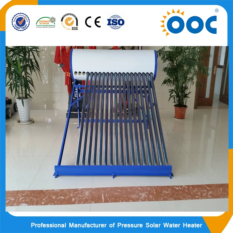 Low pressure 200L all stainless steel solar water tank solar boiler