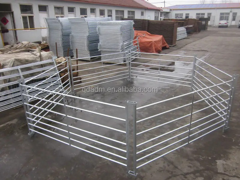 Galvanized goat/sheep fence panels