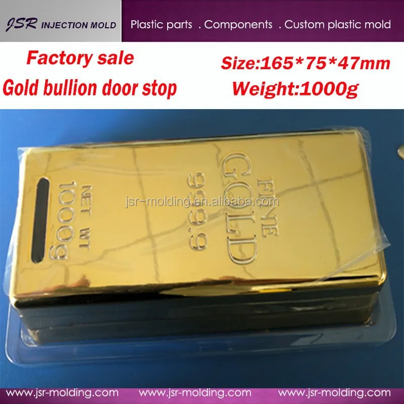 
Factory wholesales funky door stop,gold bullion door stop,gold clad bullion bar 